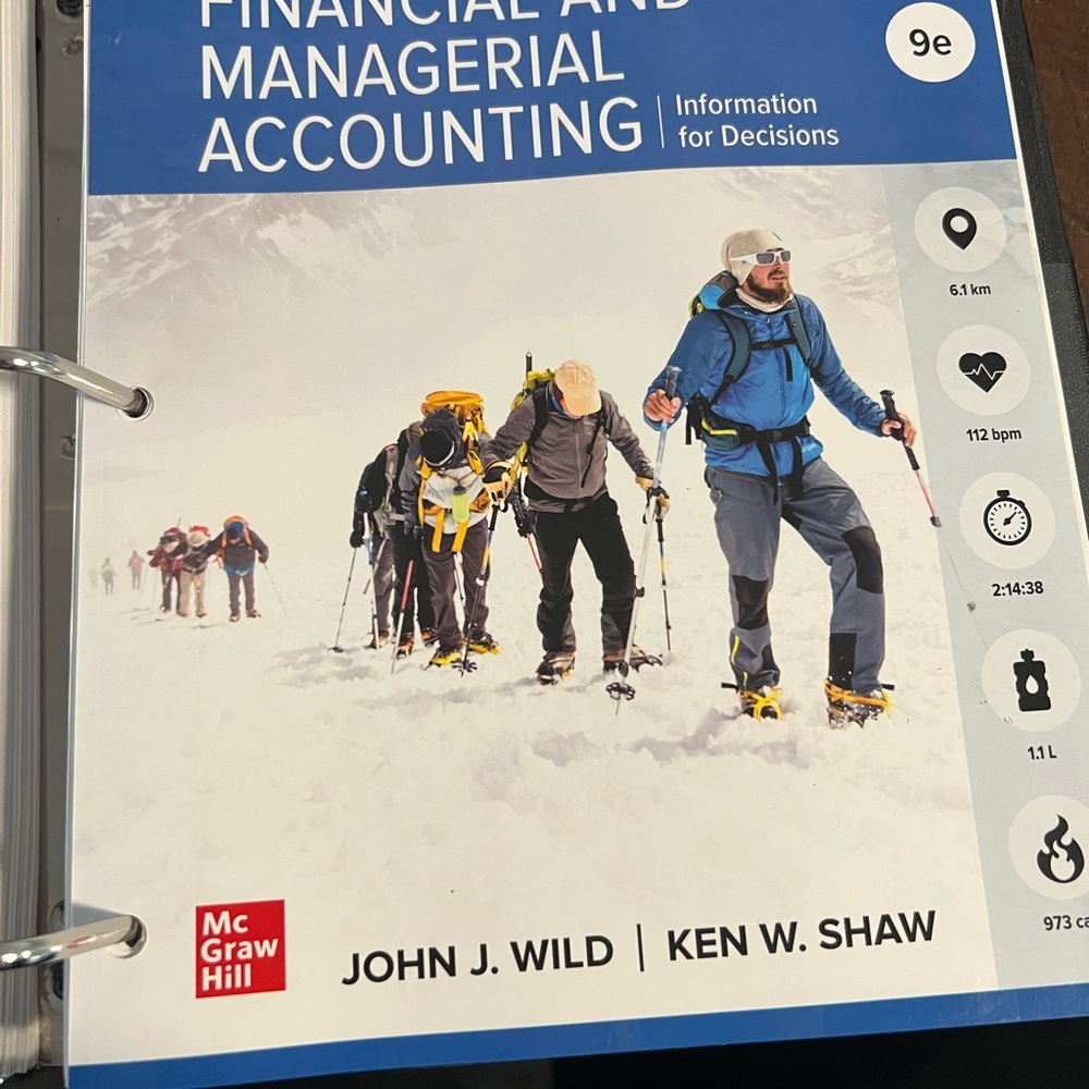 McGraw Hill Financial and Managerial Accounting Textbook